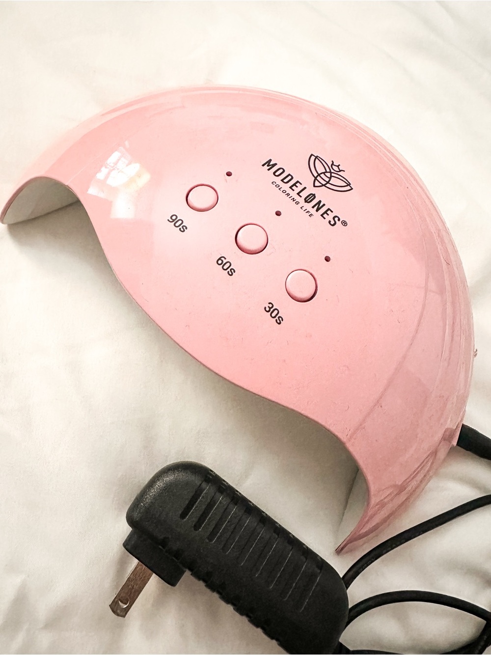 Modelones UV/LED Nail Lamp – Pink Gel Nail Dryer | Fast Curing